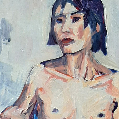 Material: Acryl auf MDF <br>Größe: 